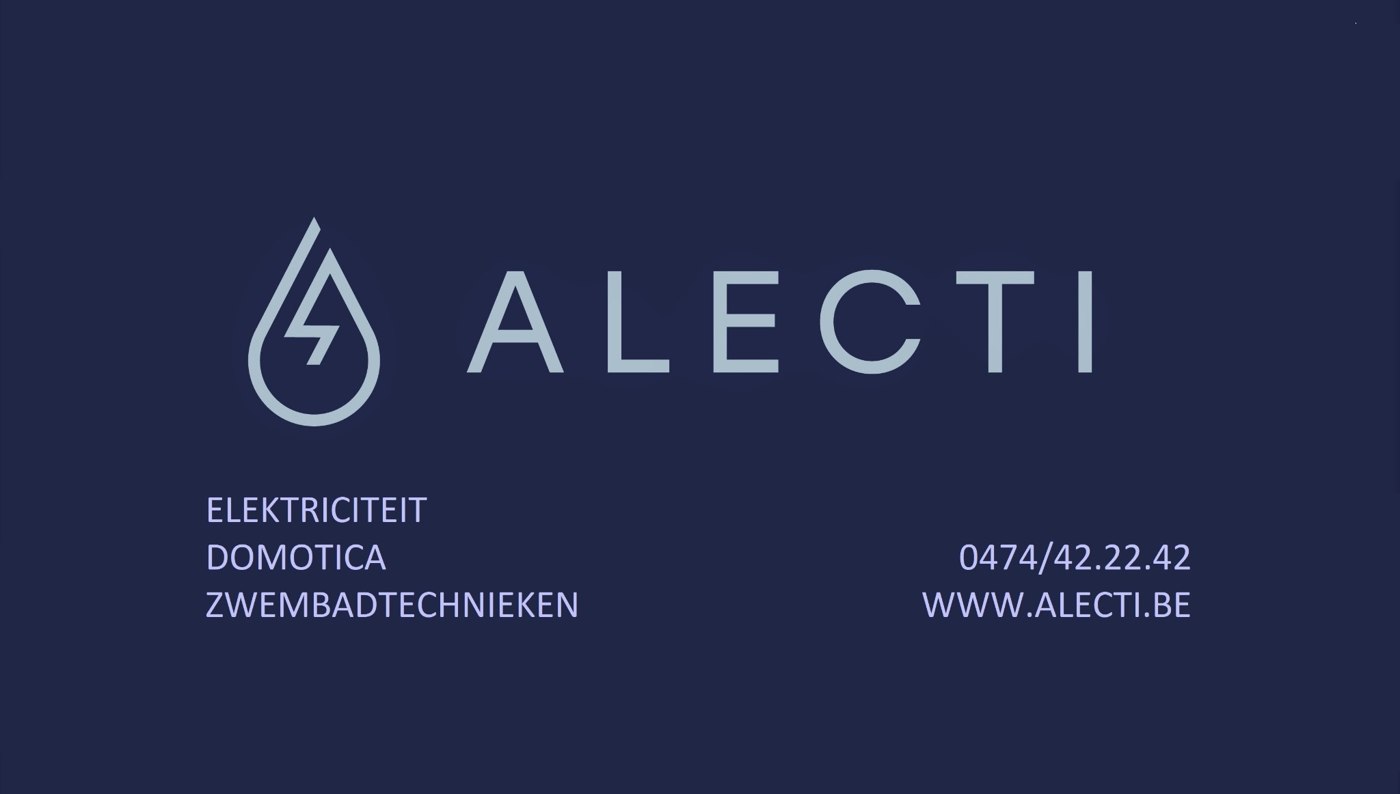 ALECTI - Elektriciteit, Domotica, Zwembadtechnieken - 0474/42.22.42 - www.alecti.be